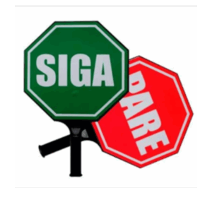 SEÑAL PALETA PARE/SIGA