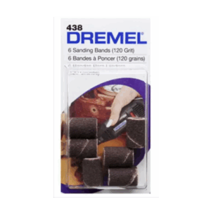 BANDA DE LIJA DREMEL 1/4" GRANO 120