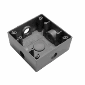 CAJA CANDULET CUADRADA 4 X 4 CM 3/4" – VOLT